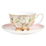 TEACUP & SAUCER PEONY GARDEN