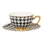 TEACUP HOUNDSTOOTH