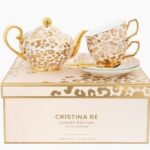 LUXURY LOUIS LEOPARD TWO CUP TEASET-LIMITED EDİTİON